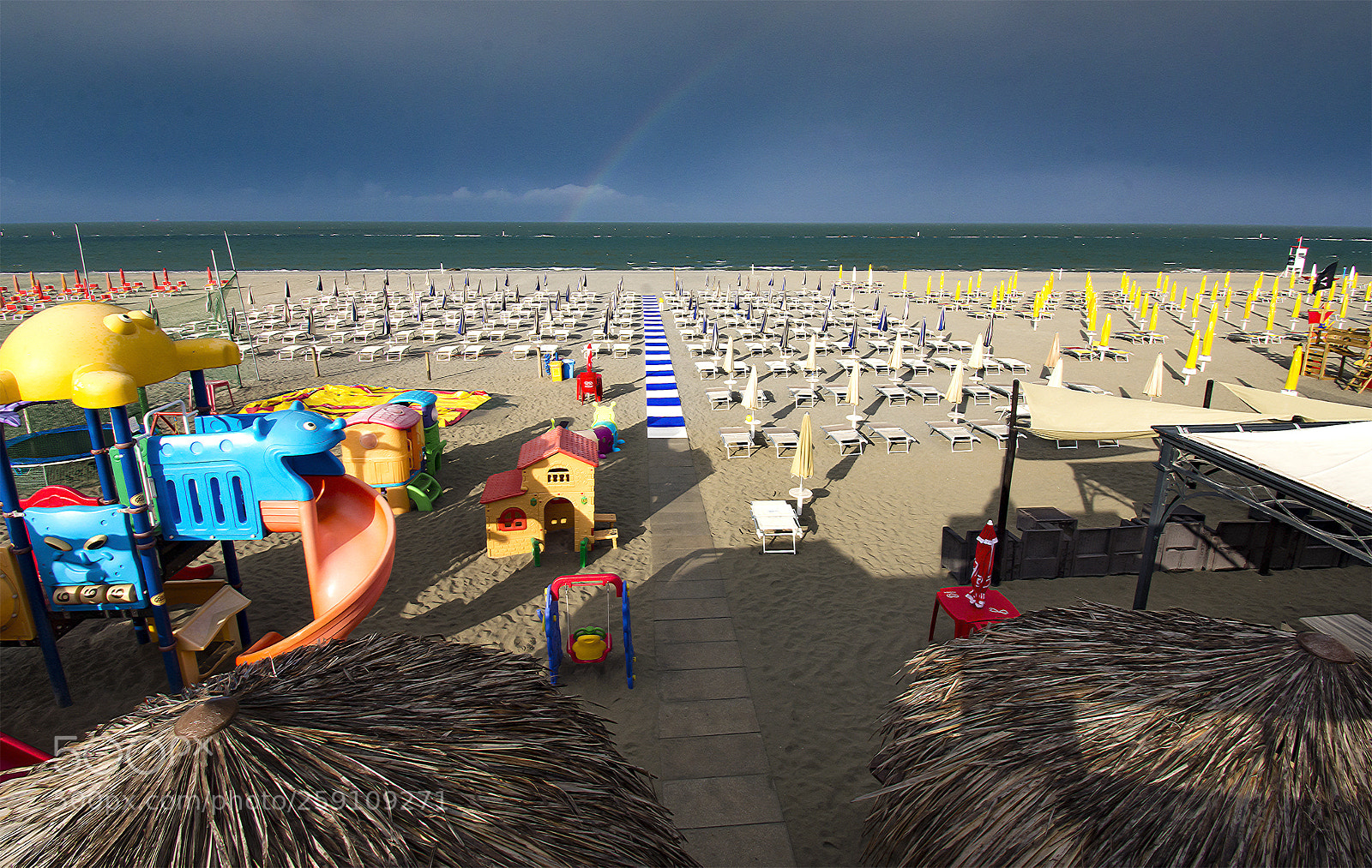 Nikon D7200 sample photo. Rainbow on the sea photography