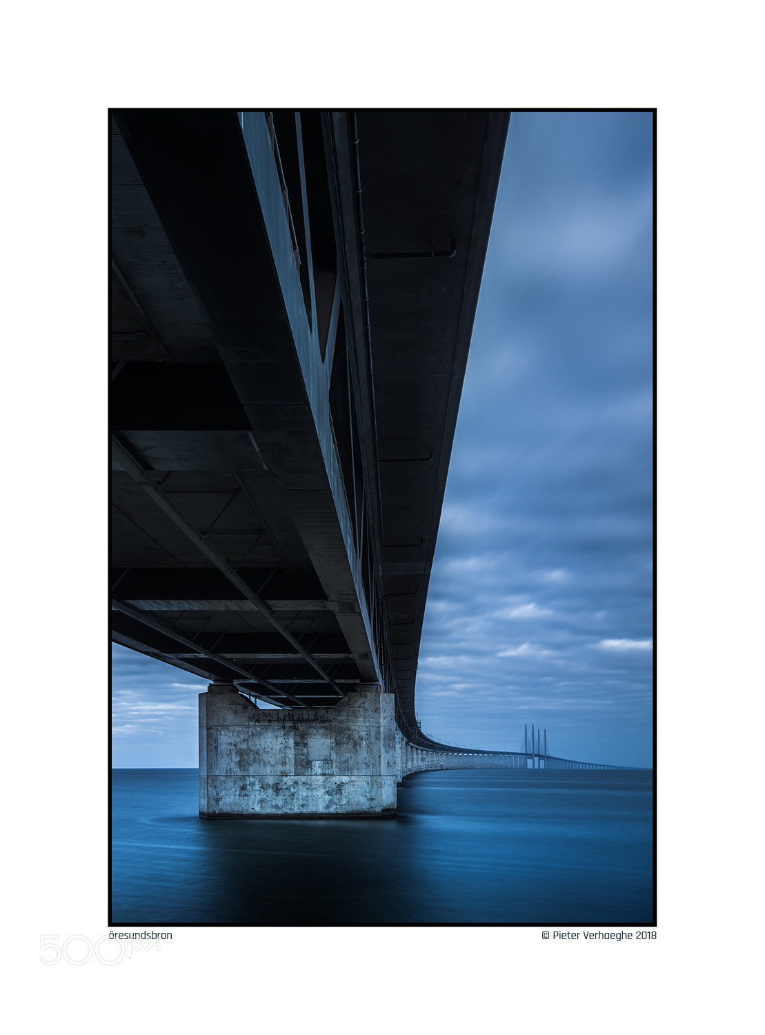 Nikon D810 sample photo. öresundsbron photography