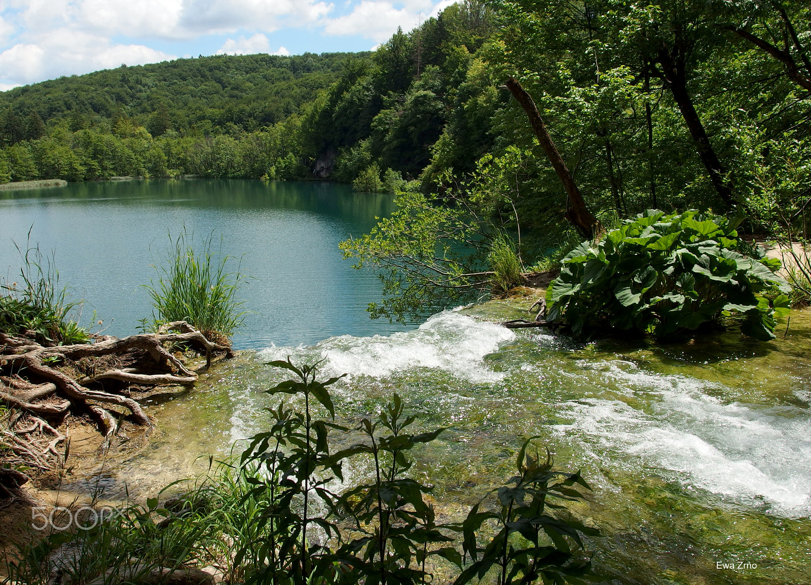 Olympus XZ-2 iHS sample photo. Plitvice lakes. photography