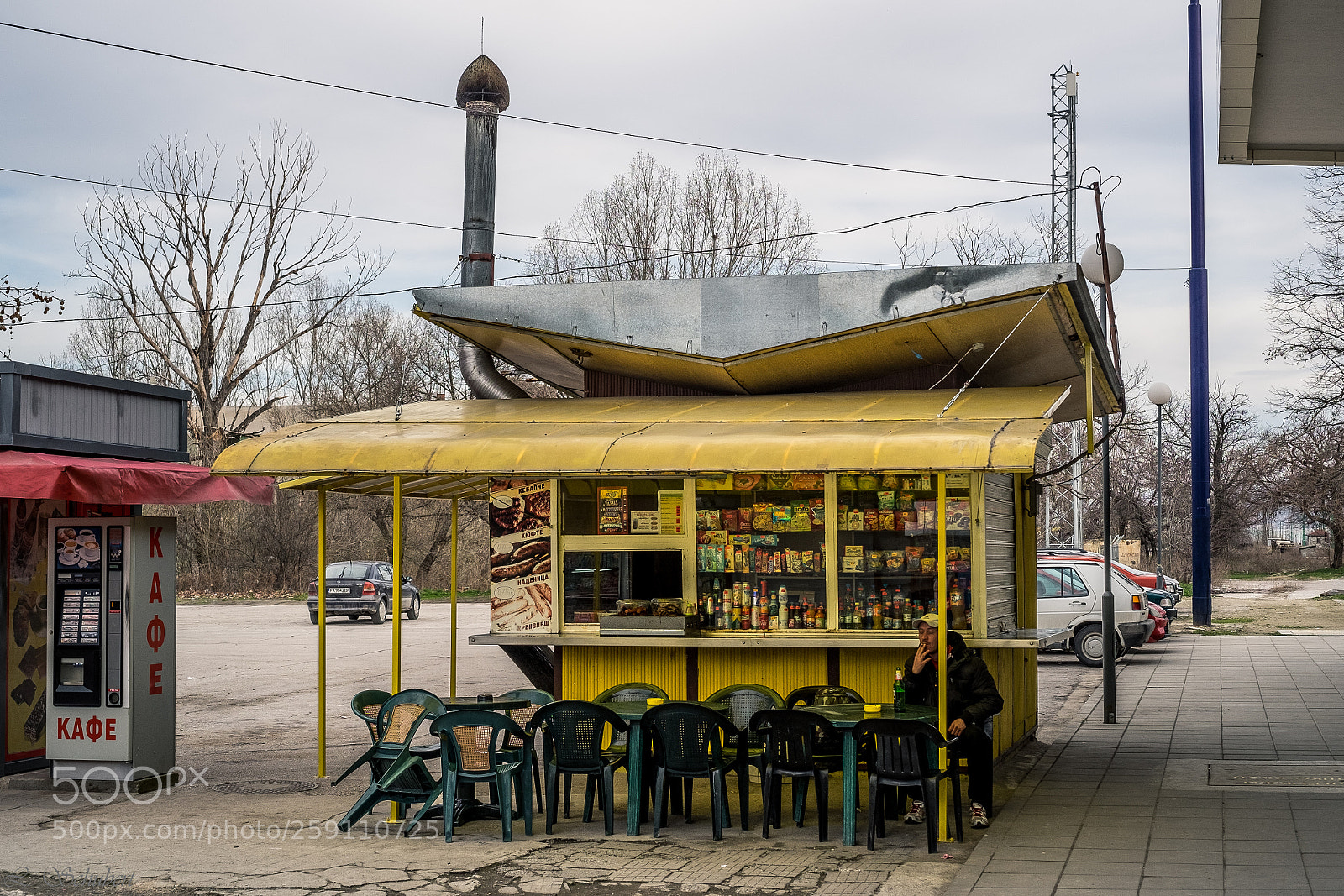 Fujifilm X-T1 sample photo. The kiosk photography