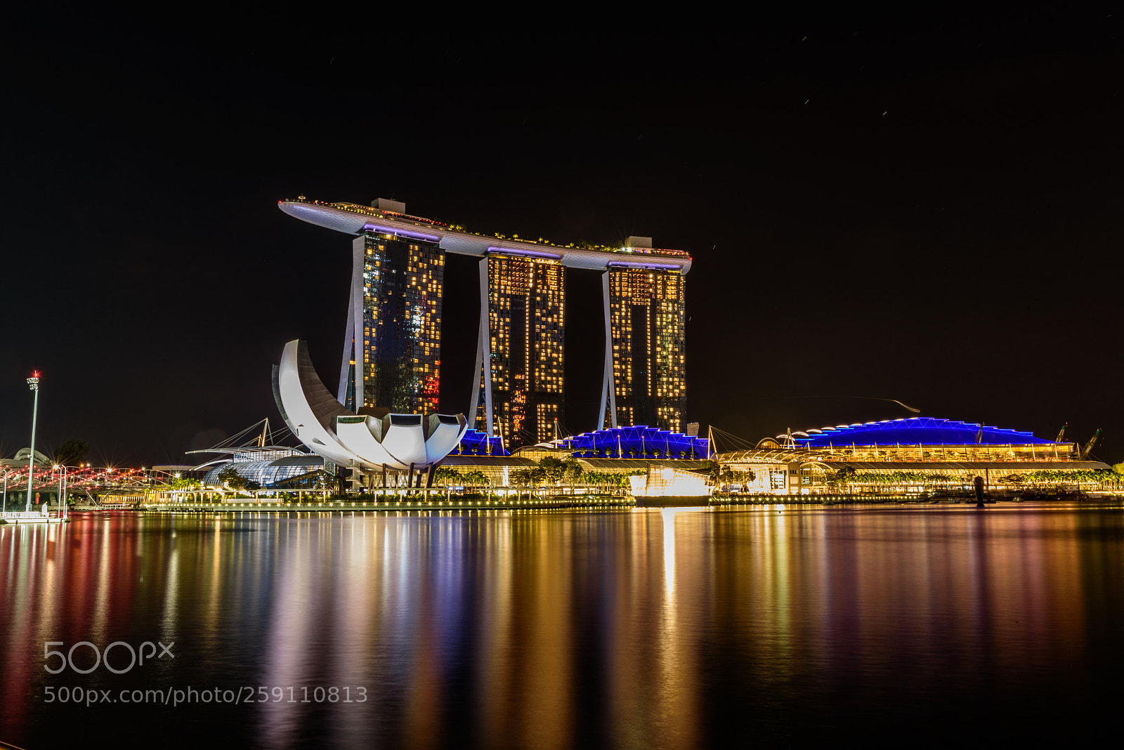 Nikon D750 sample photo. Marina bay, singapore photography