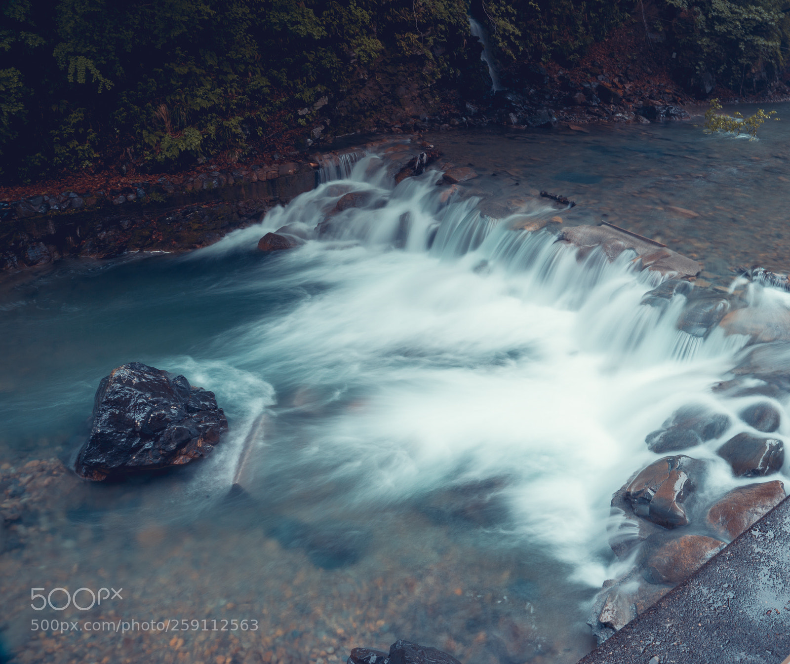 Sony a7 II sample photo. Silky shima blue photography