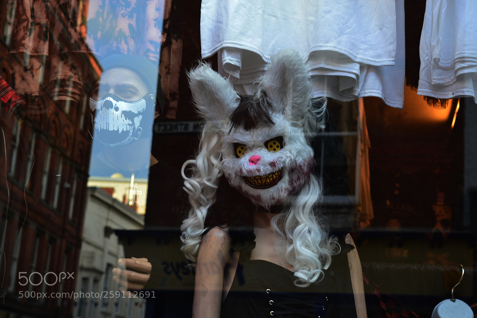 Nikon D3100 sample photo. Creepy mask photography