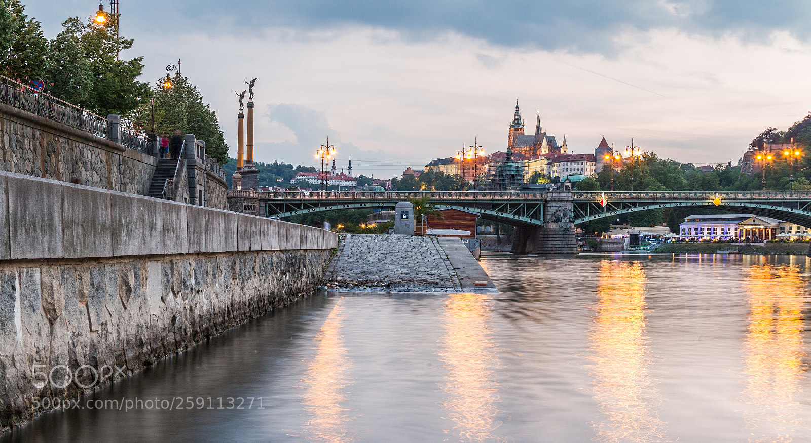 Canon EOS 7D sample photo. Night in prague photography
