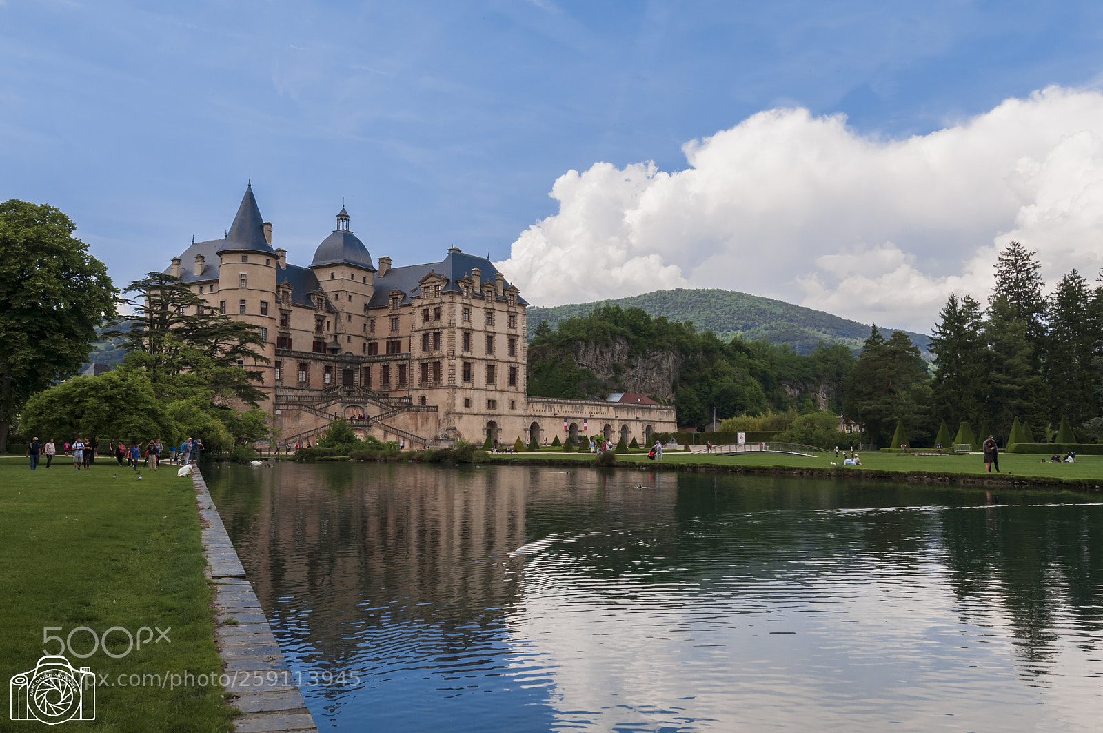 Nikon D300 sample photo. Château de vizille photography