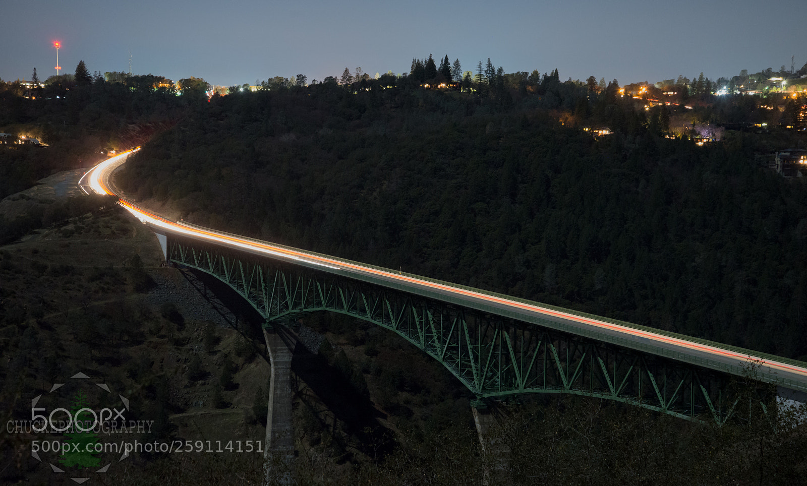 Nikon D800 sample photo. Foresthill bridge photography