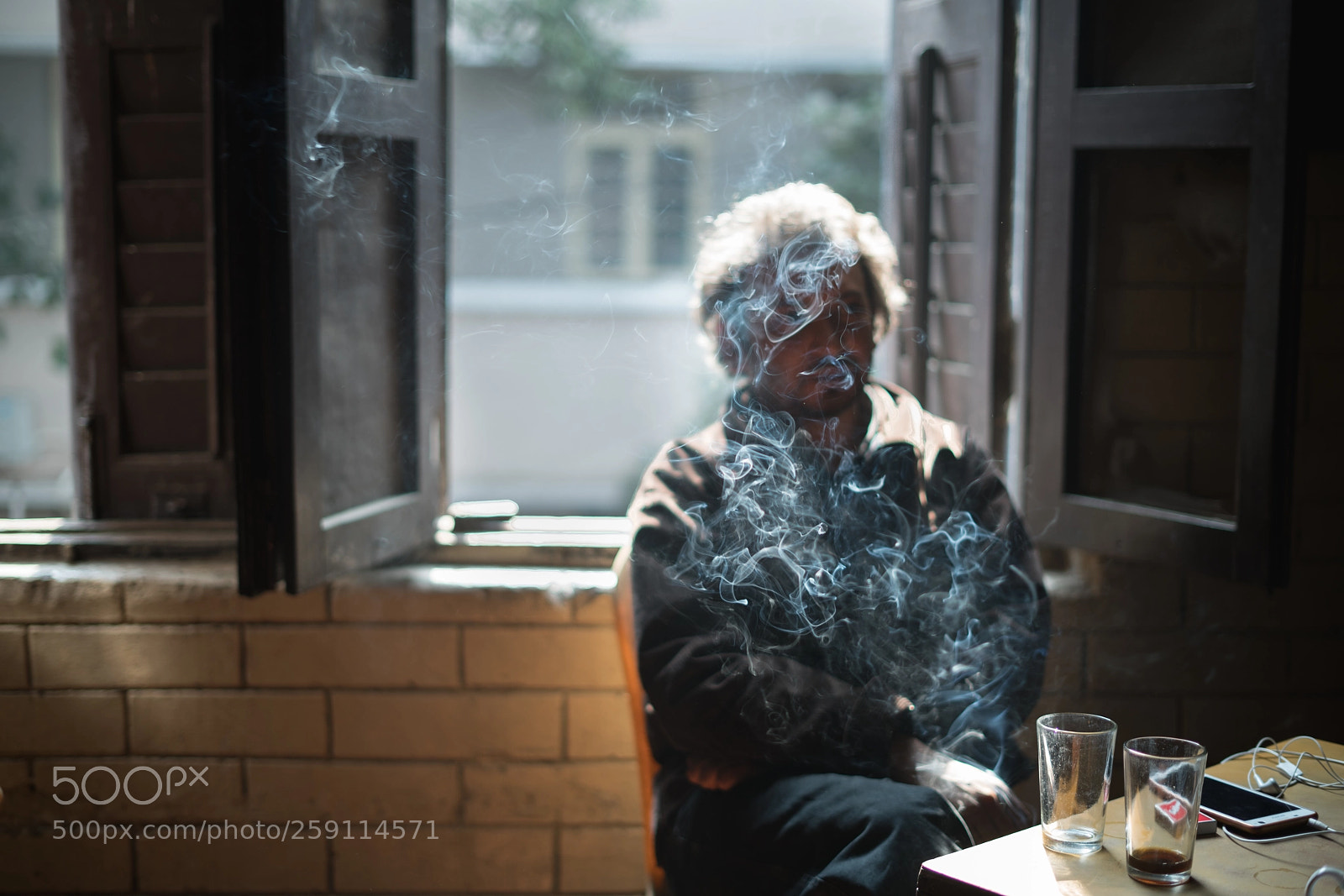Sony a7R II sample photo. Smoke out photography