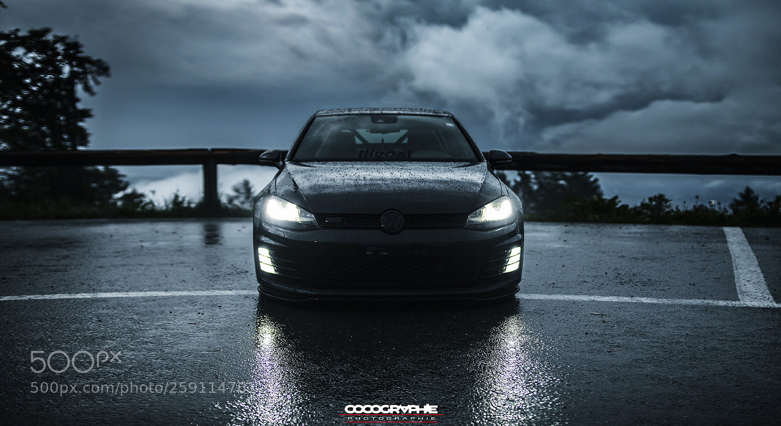 Nikon D800 sample photo. Golf 7 gti pp photography