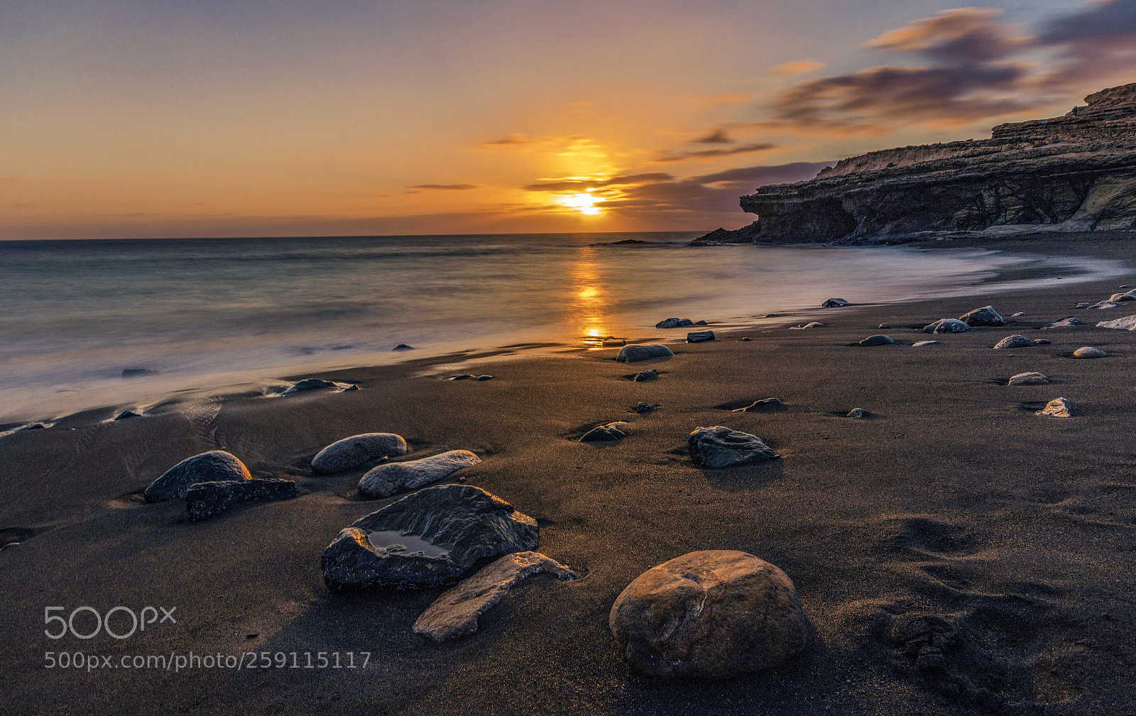 Canon EOS 5DS sample photo. Atardecer playa de ajuy photography
