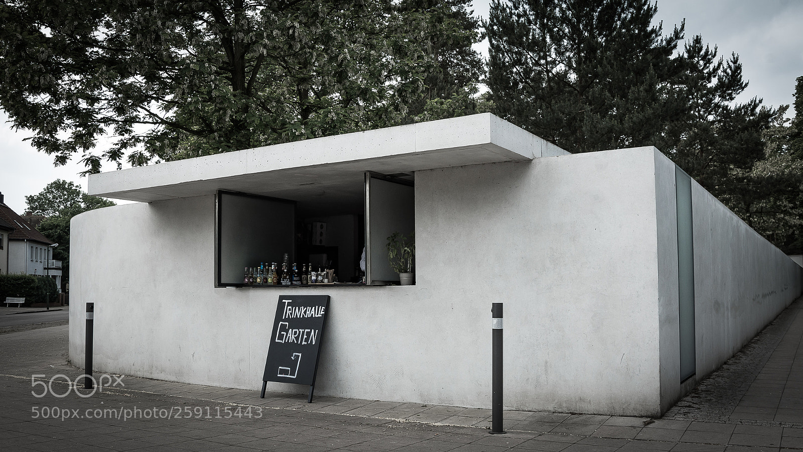 Nikon D7100 sample photo. Trinkhalle dessau by mies photography