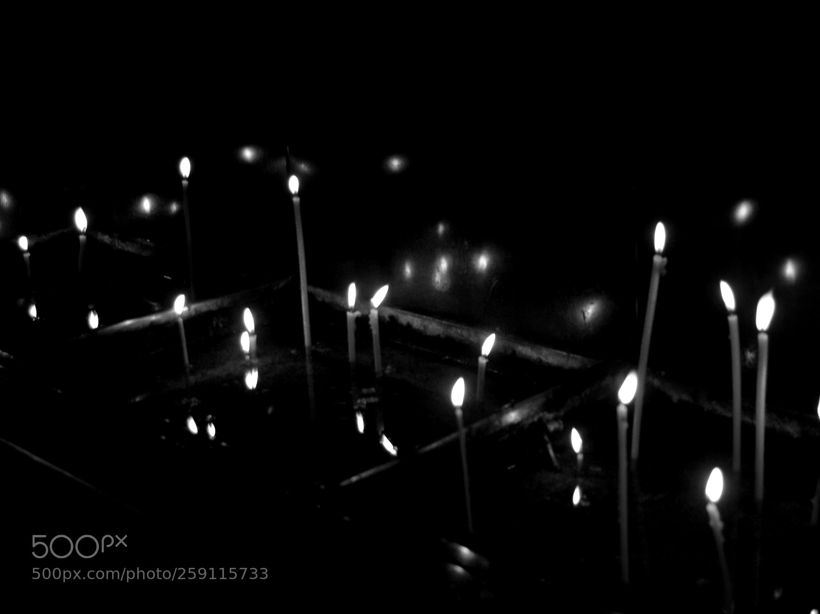 Nikon D3100 sample photo. Candles photography