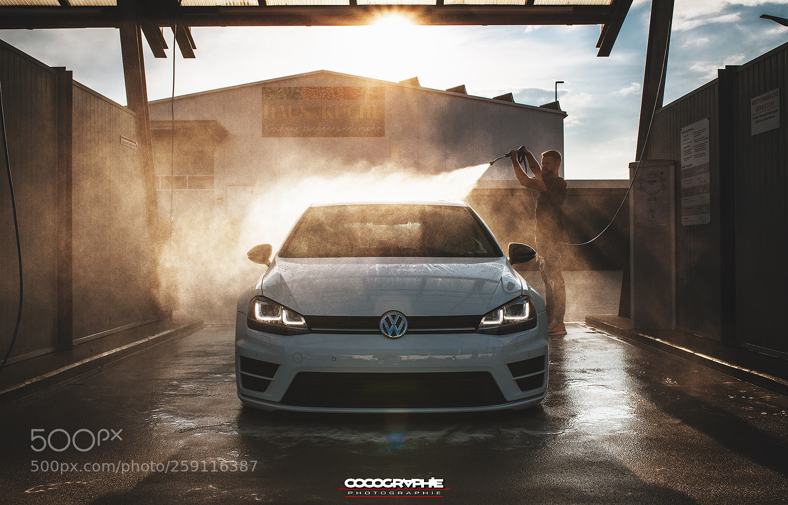 Nikon D800 sample photo. Golf 7 gti photography