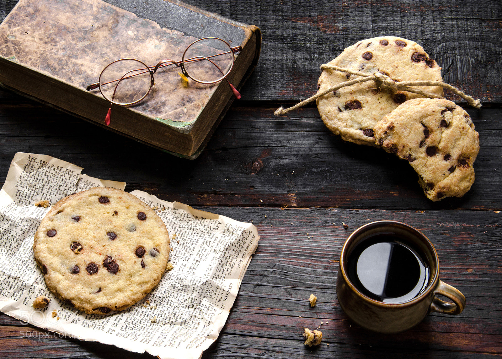 Nikon D7000 sample photo. Coffee and cookies photography
