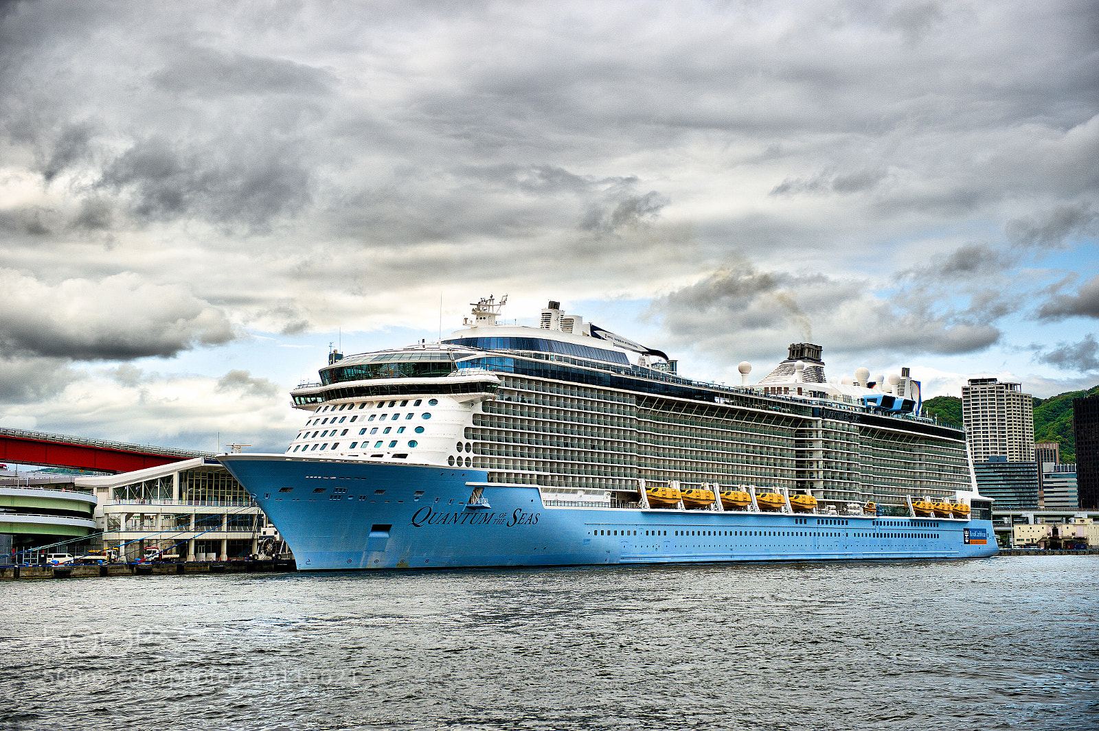 Nikon Df sample photo. Huge cruise ship photography