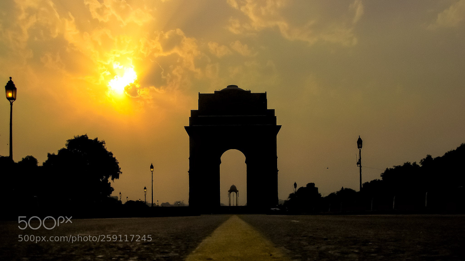 Canon PowerShot SX10 IS sample photo. India gate photography