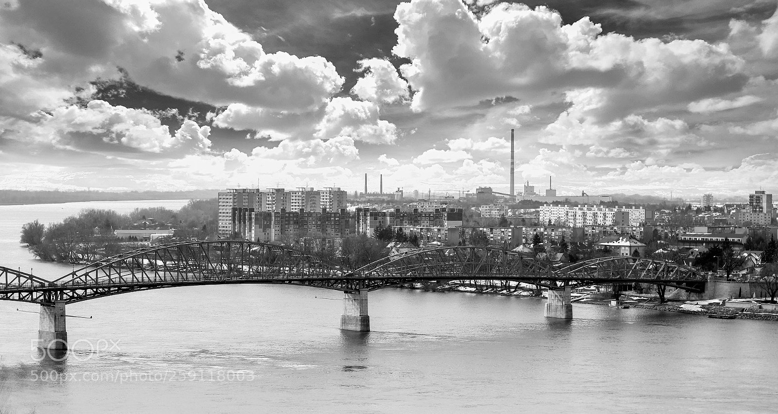 Canon EOS 550D (EOS Rebel T2i / EOS Kiss X4) sample photo. Bridge and sky b photography