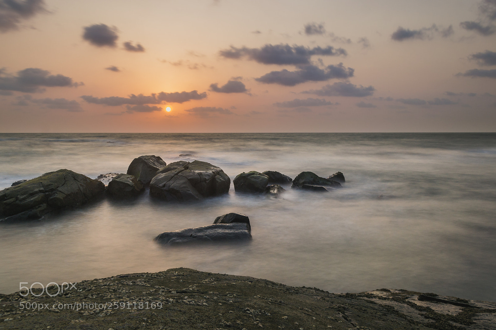 Nikon D3100 sample photo. Sunset at ashvem beach,goa photography