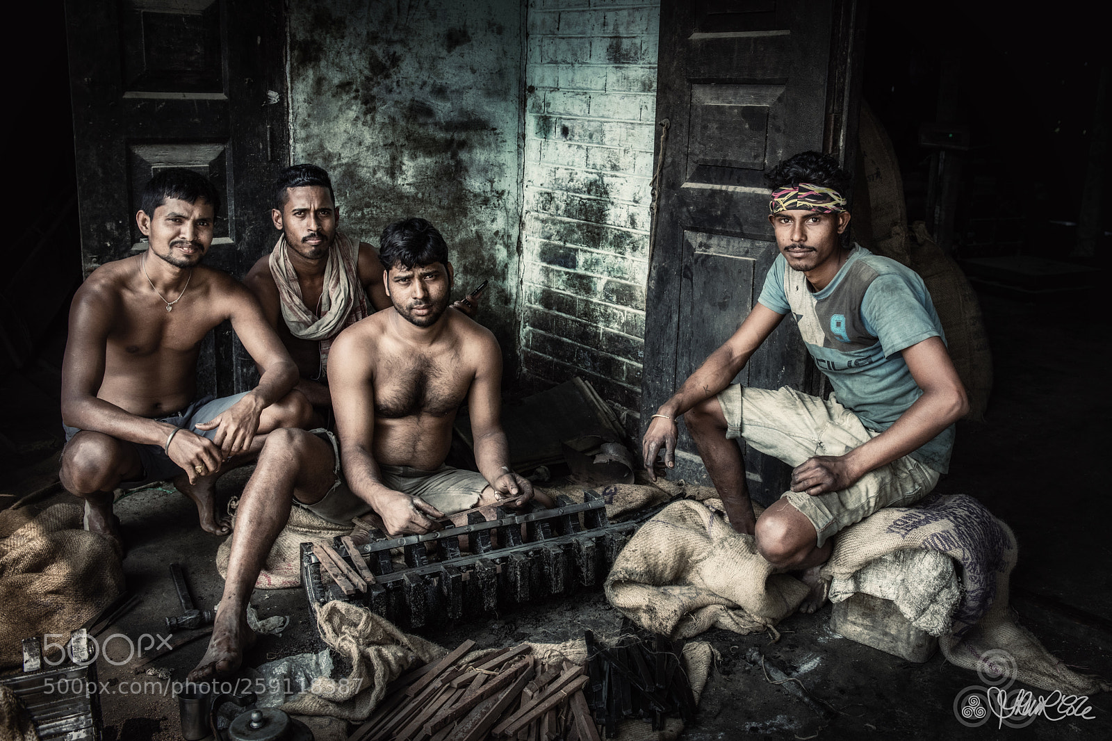 Nikon D850 sample photo. Oil seed millet workers photography
