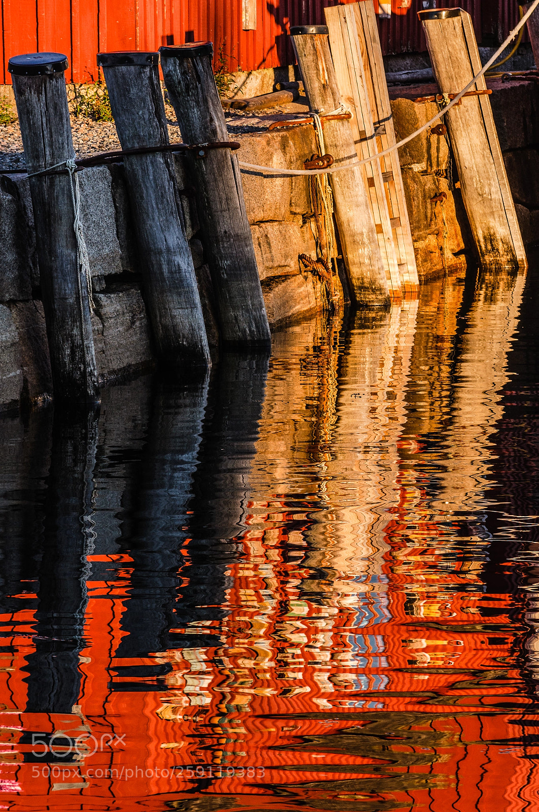 Nikon D90 sample photo. Wharf photography
