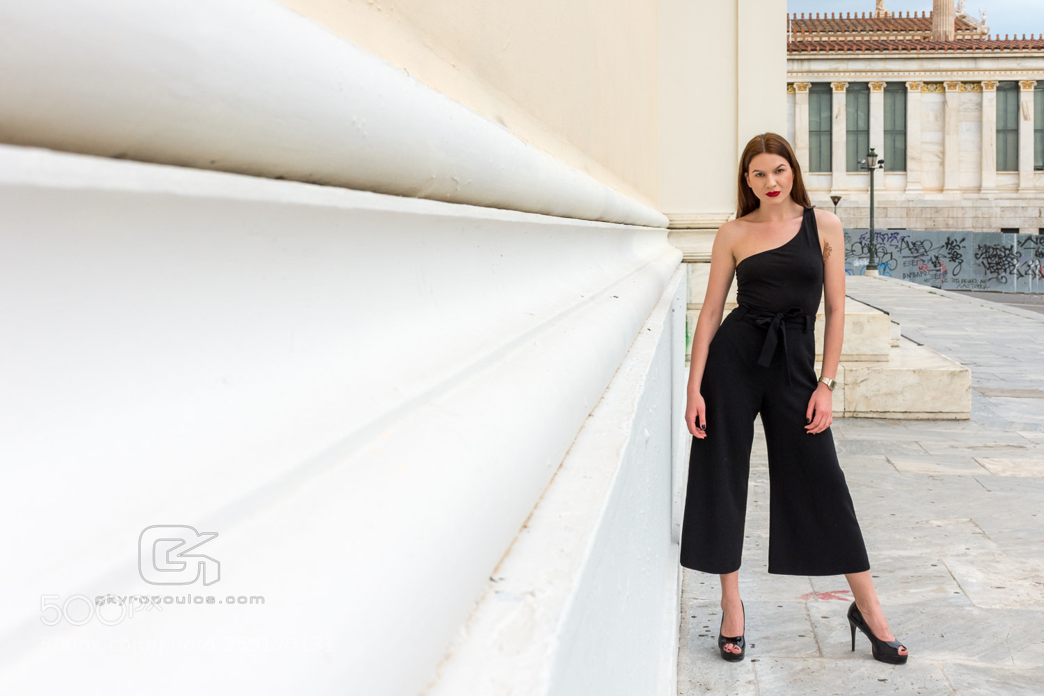 Nikon D7200 sample photo. Greta posing in athens photography