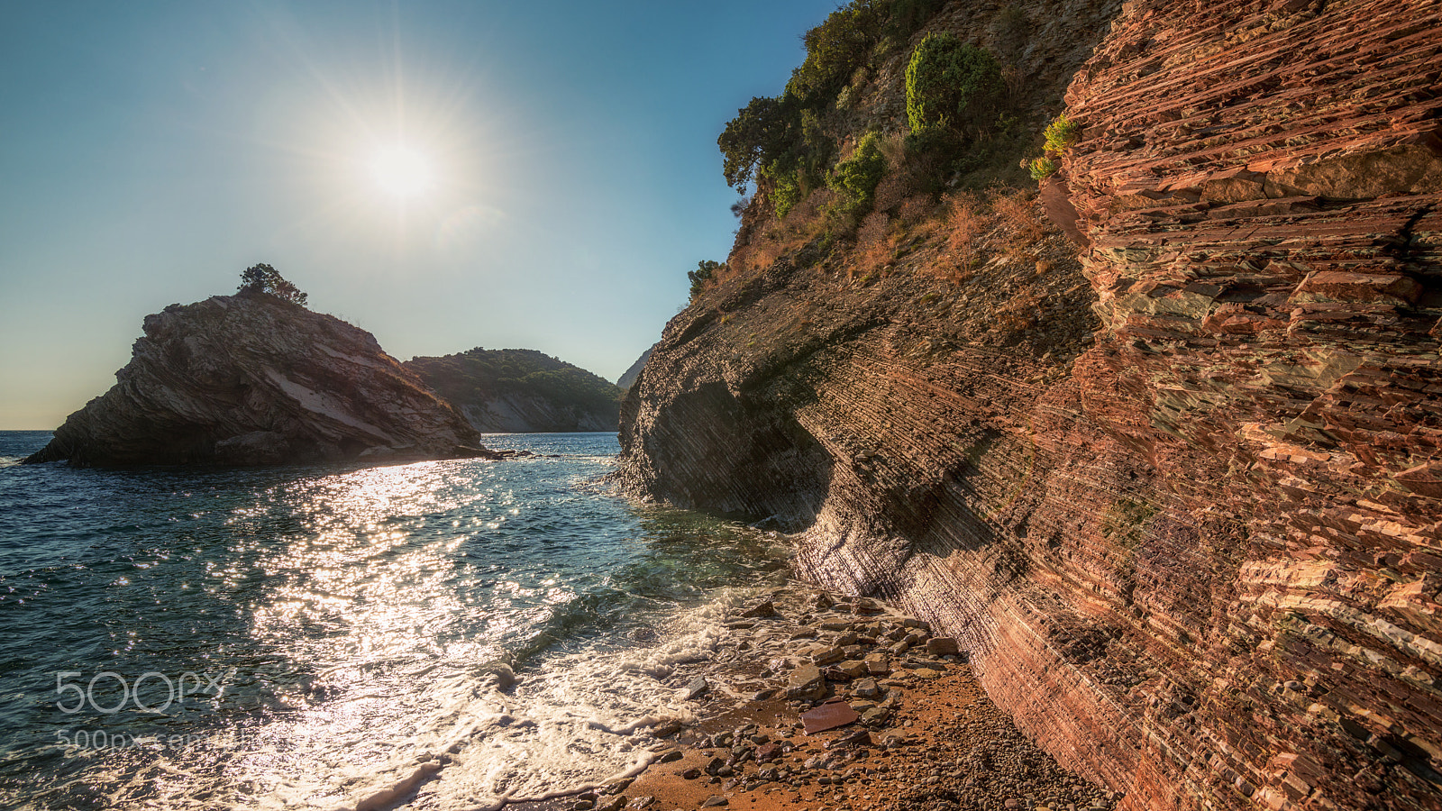 Nikon D800E sample photo. Lonely beach photography