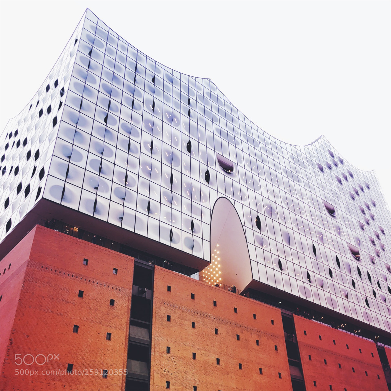 Apple iPhone X sample photo. Elbphilharmonie photography