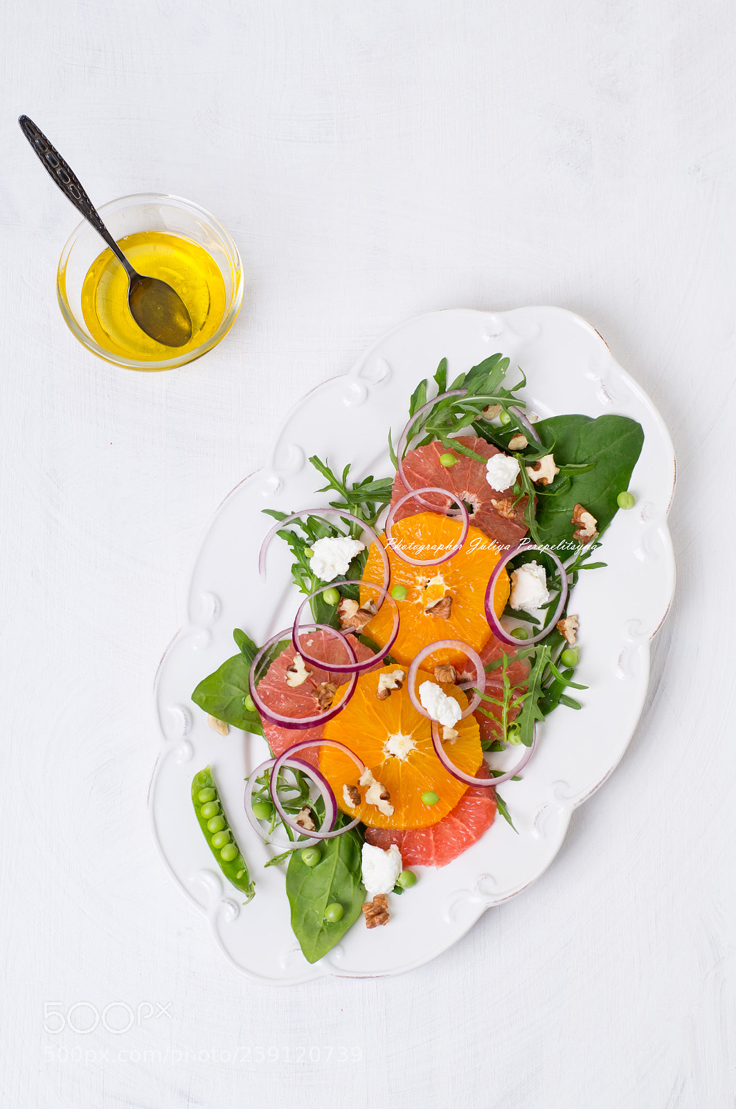 Sony SLT-A37 sample photo. Light orange-grapefruit salad photography