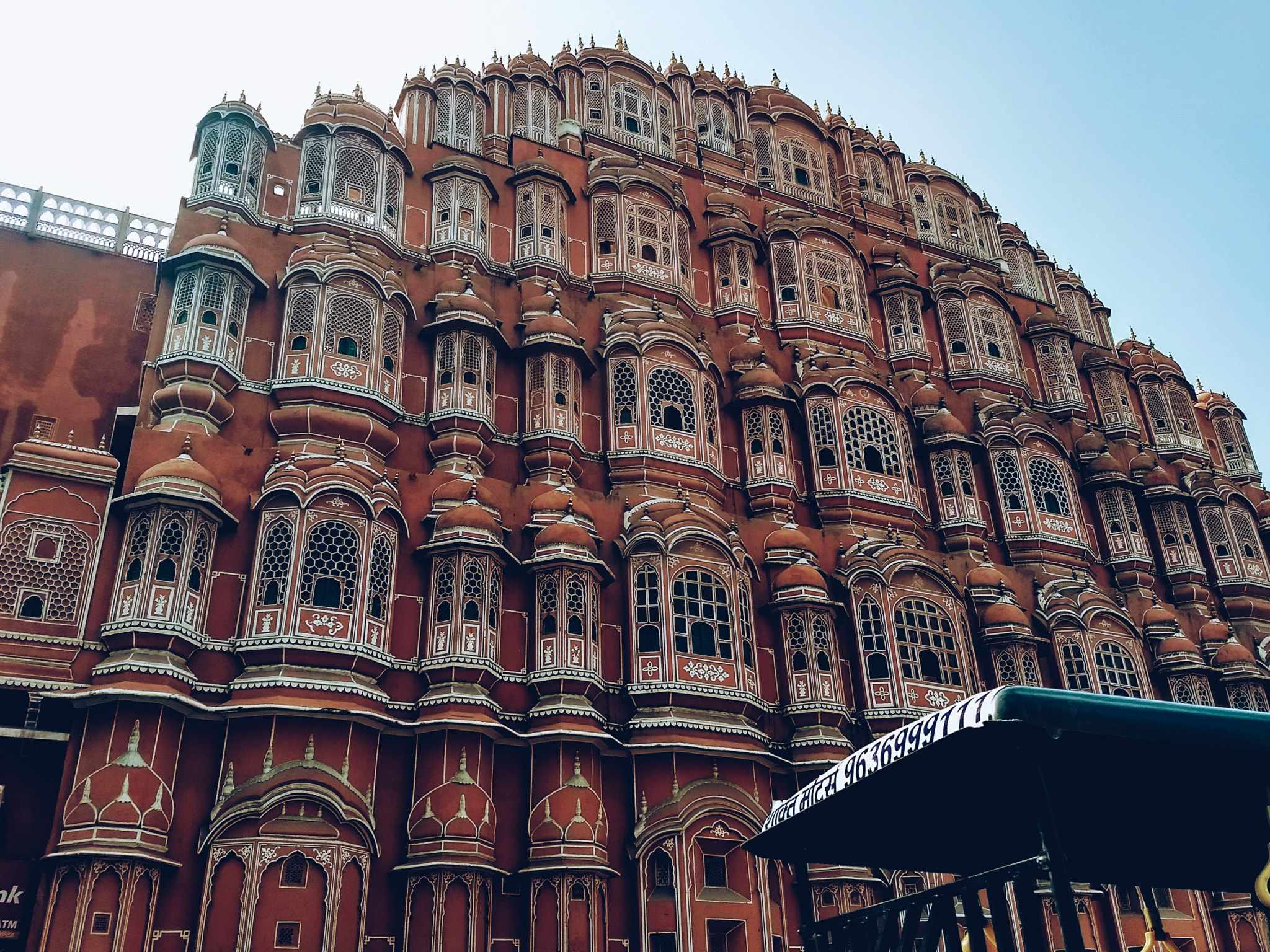 Motorola Moto G (5) Plus sample photo. Hawa mahal - pink city photography