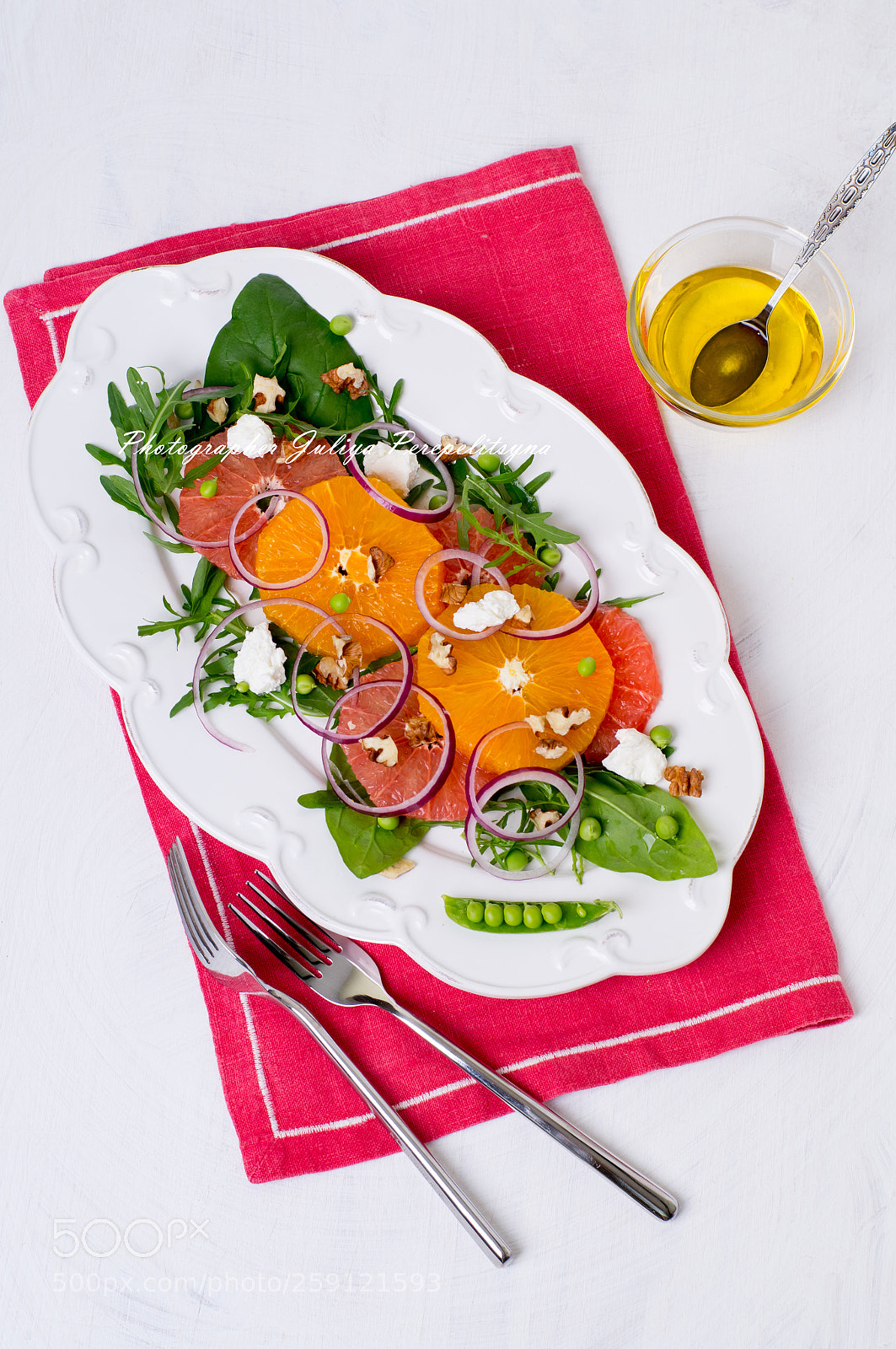 Sony SLT-A37 sample photo. Light orange-grapefruit salad photography