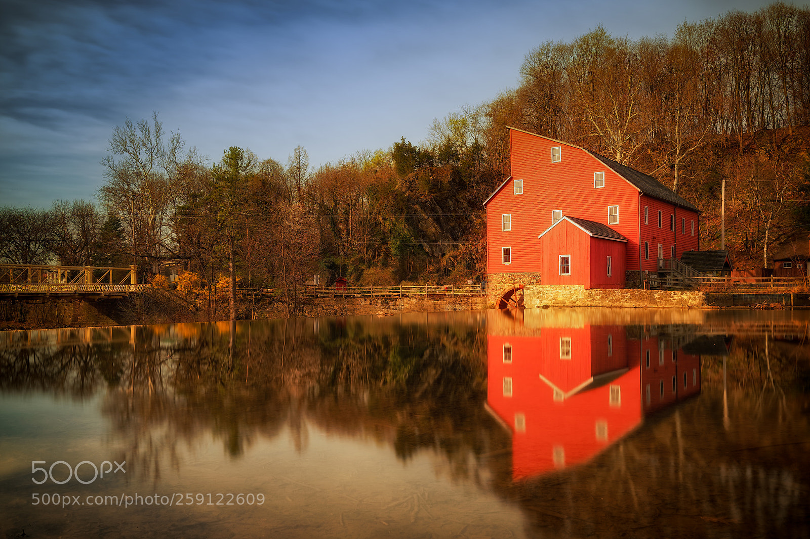 Sony a7 sample photo. The red mill in photography