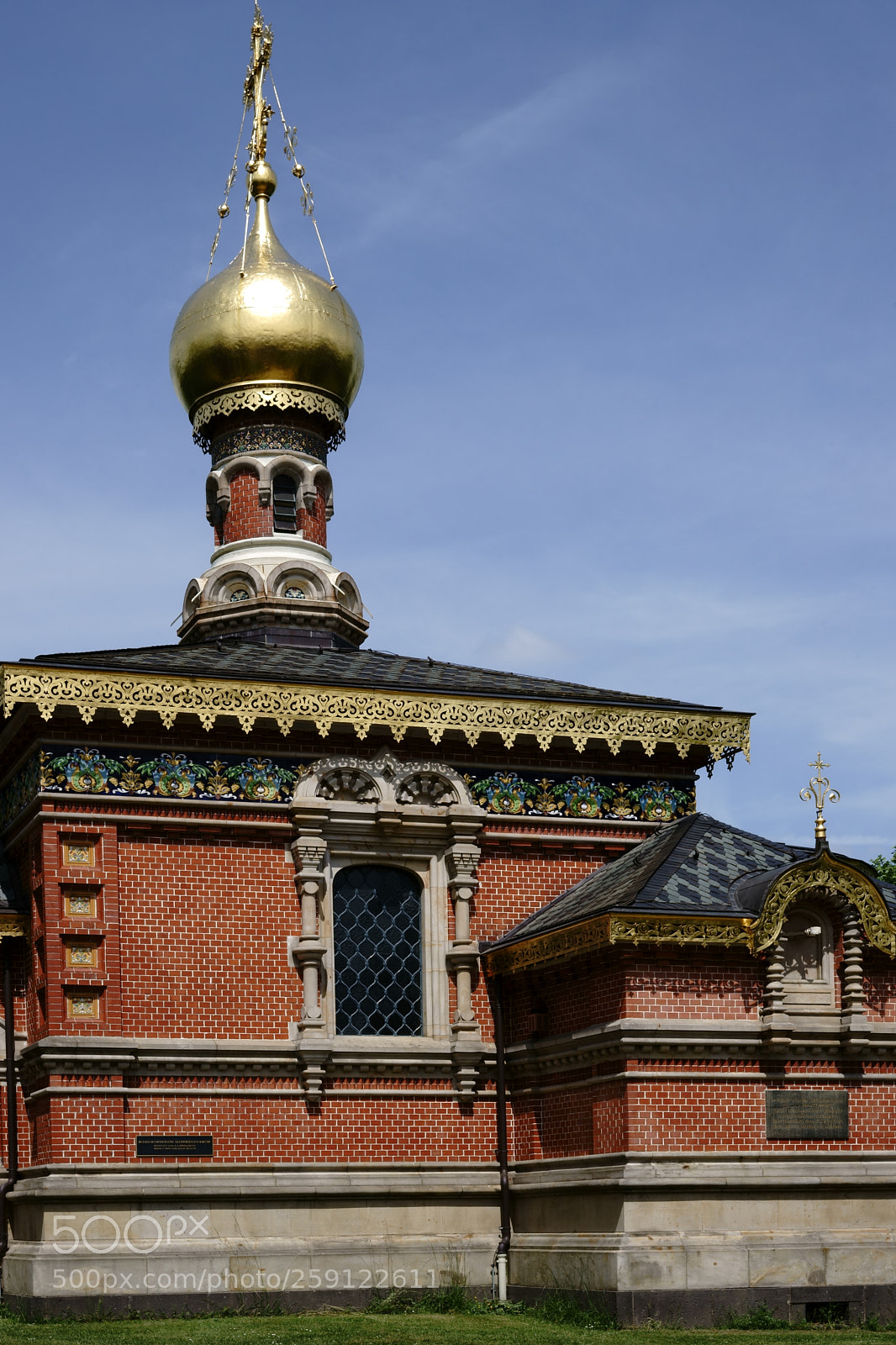 Sony a7 II sample photo. Russian chapel bad homburg photography