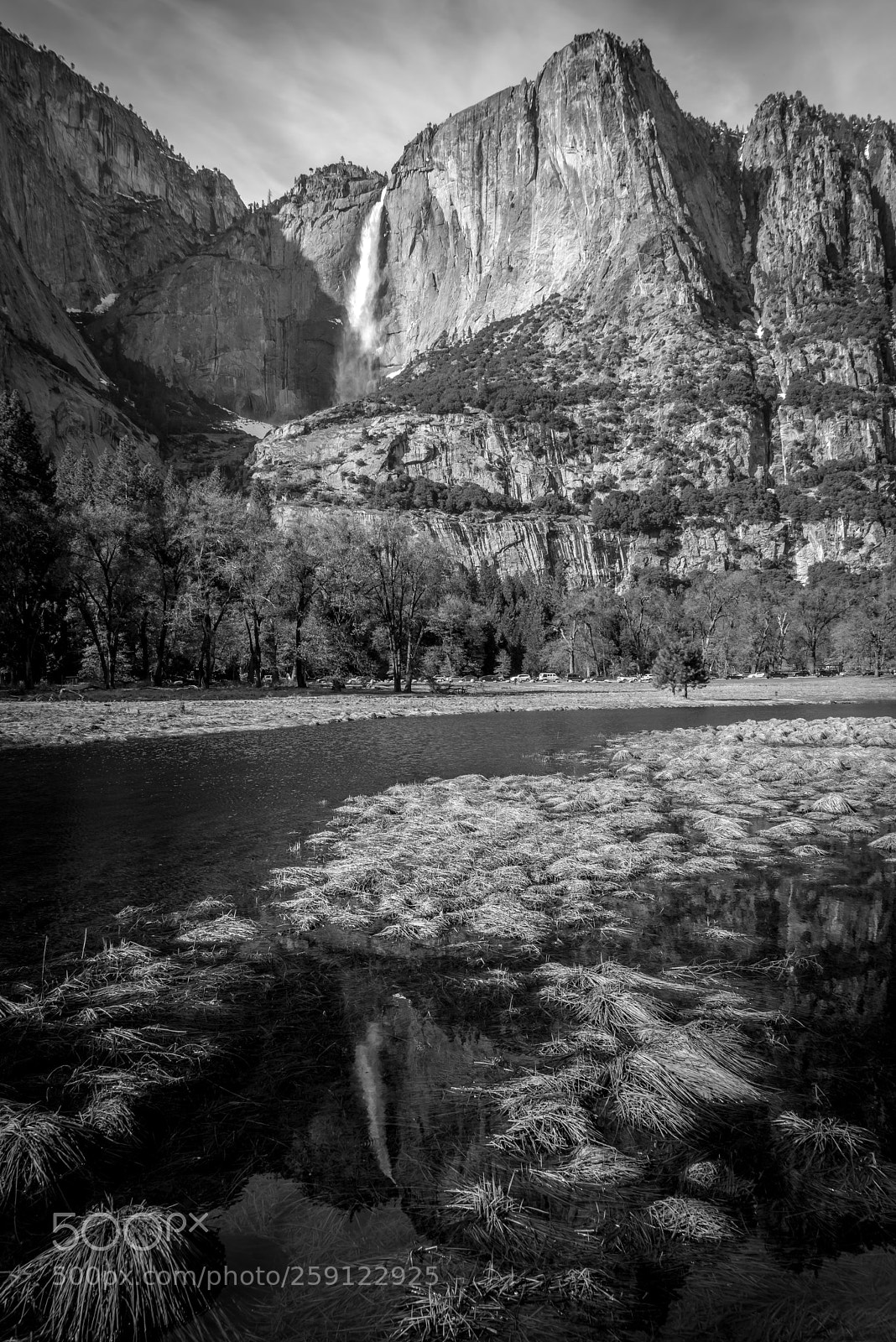 Sony a7R sample photo. Yosemite falls photography