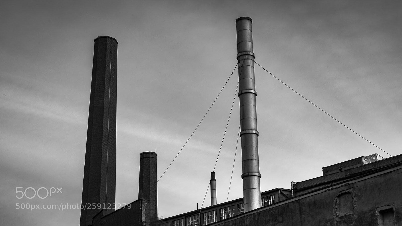 Nikon D5300 sample photo. Hdr image of chimneys photography