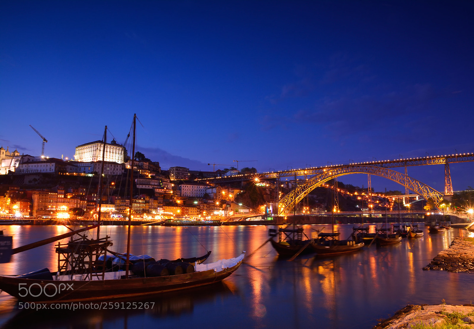Nikon D7100 sample photo. Porto, old town skyline photography