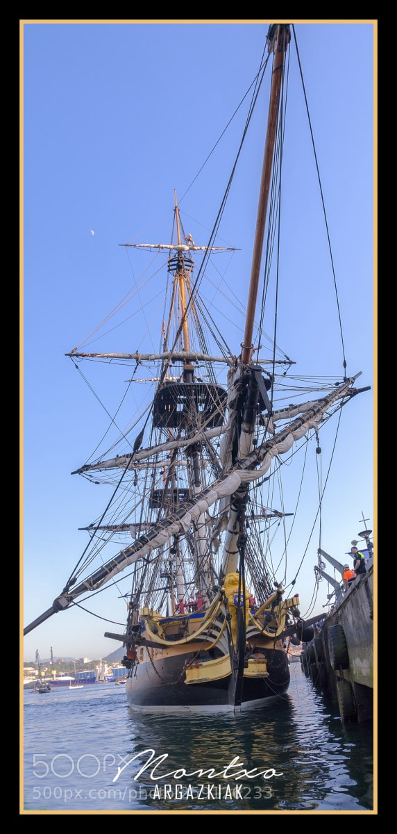 Nikon D700 sample photo. L hermione - pasaia photography