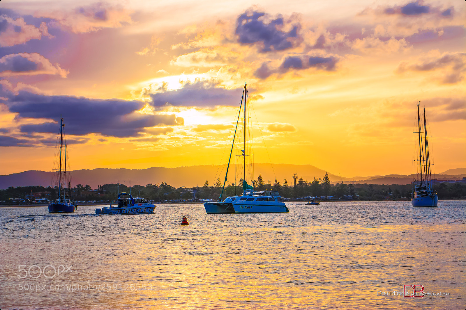 Canon EOS 70D sample photo. Broadwater sunset southport qld photography