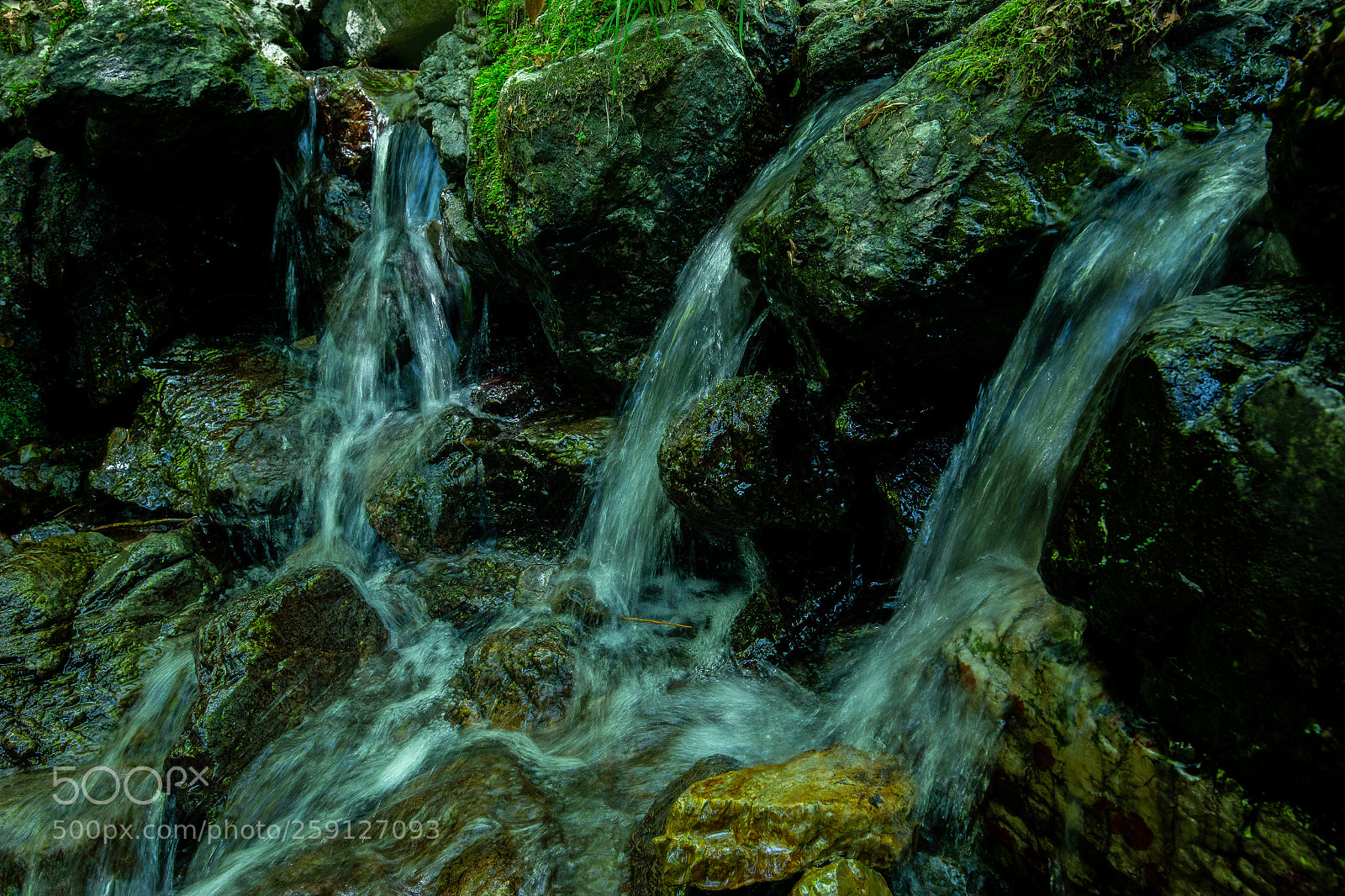 Canon EOS 6D sample photo. Three waterfalls photography