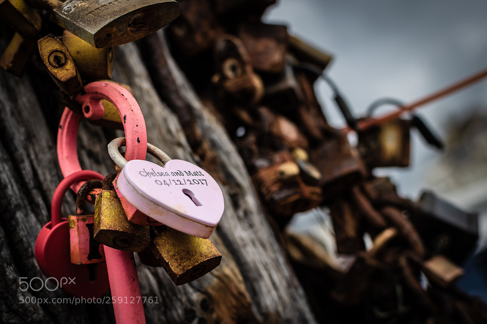 Nikon D5500 sample photo. Locked heart photography
