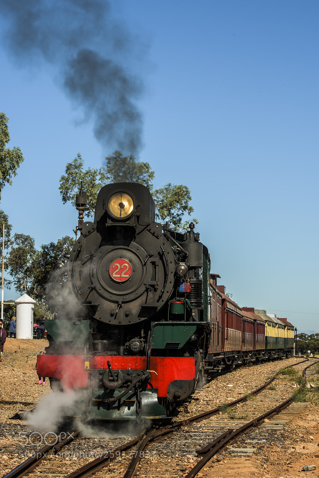 Nikon D810 sample photo. Pichi richi railway,quorn,south australia photography