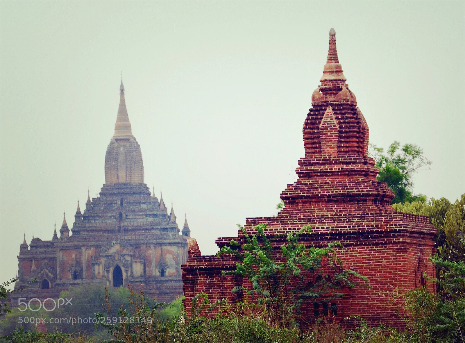 Nikon D5100 sample photo. Bagan near and far photography