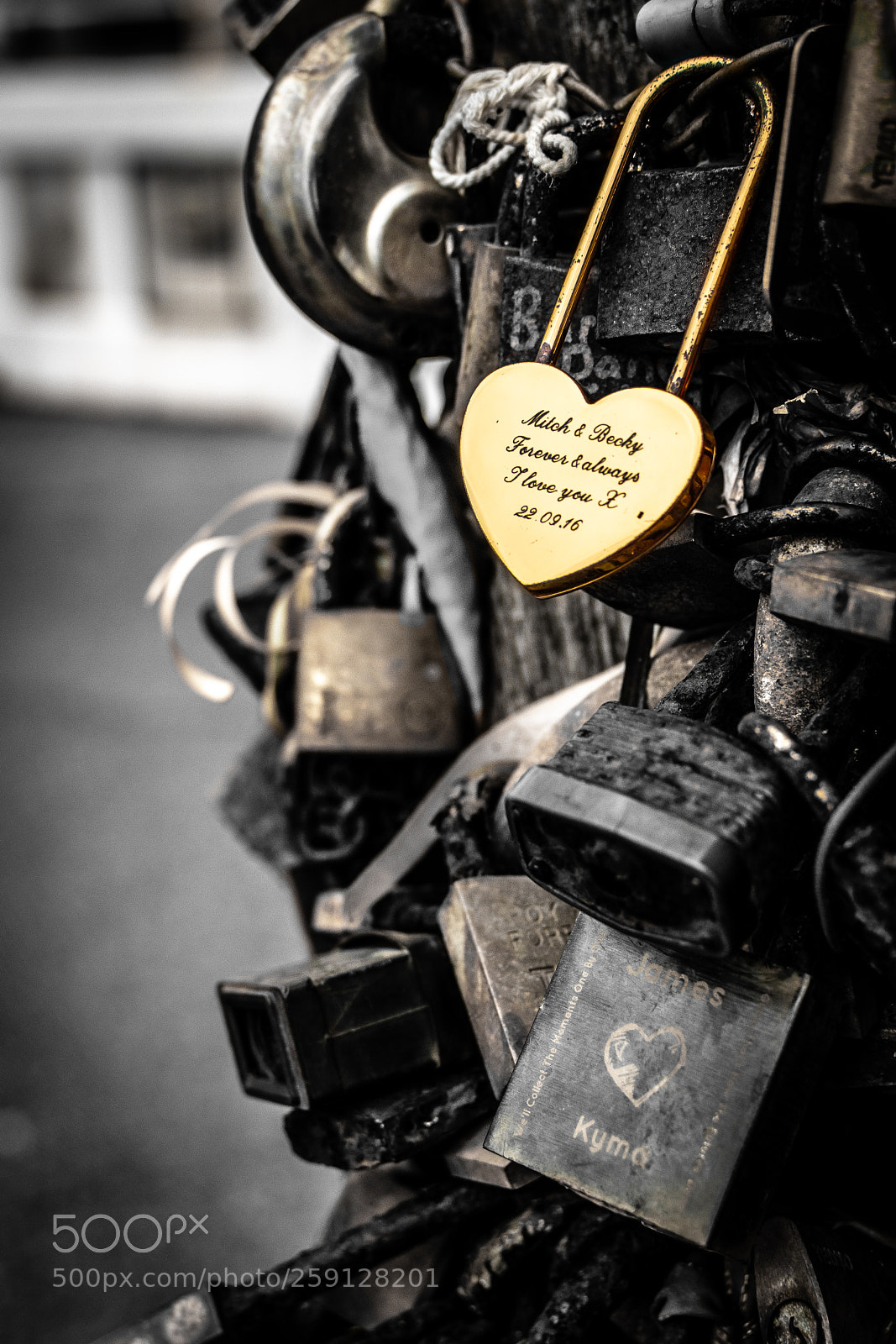 Nikon D5500 sample photo. Locked heart2 photography