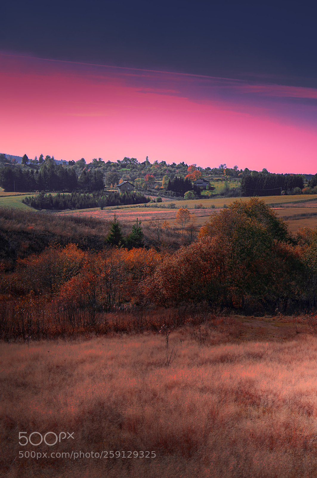 Nikon D610 sample photo. View of village photography