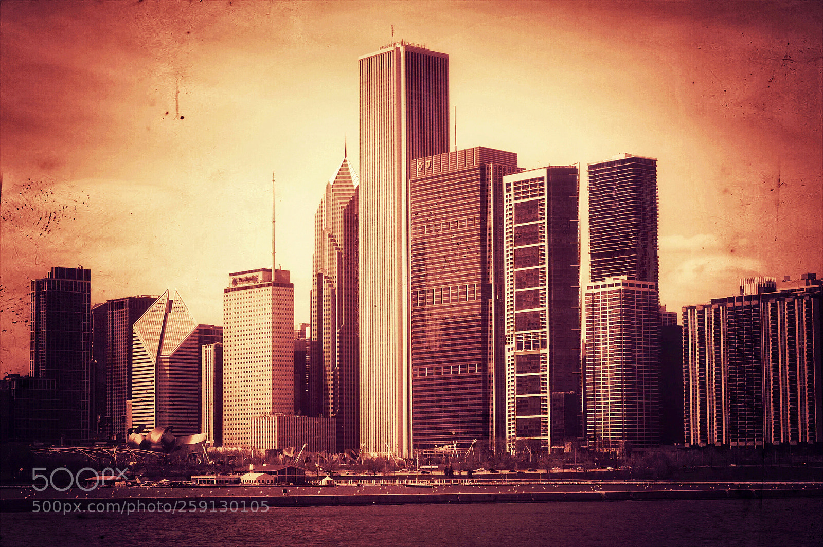 Nikon D3200 sample photo. Red chicago. photography