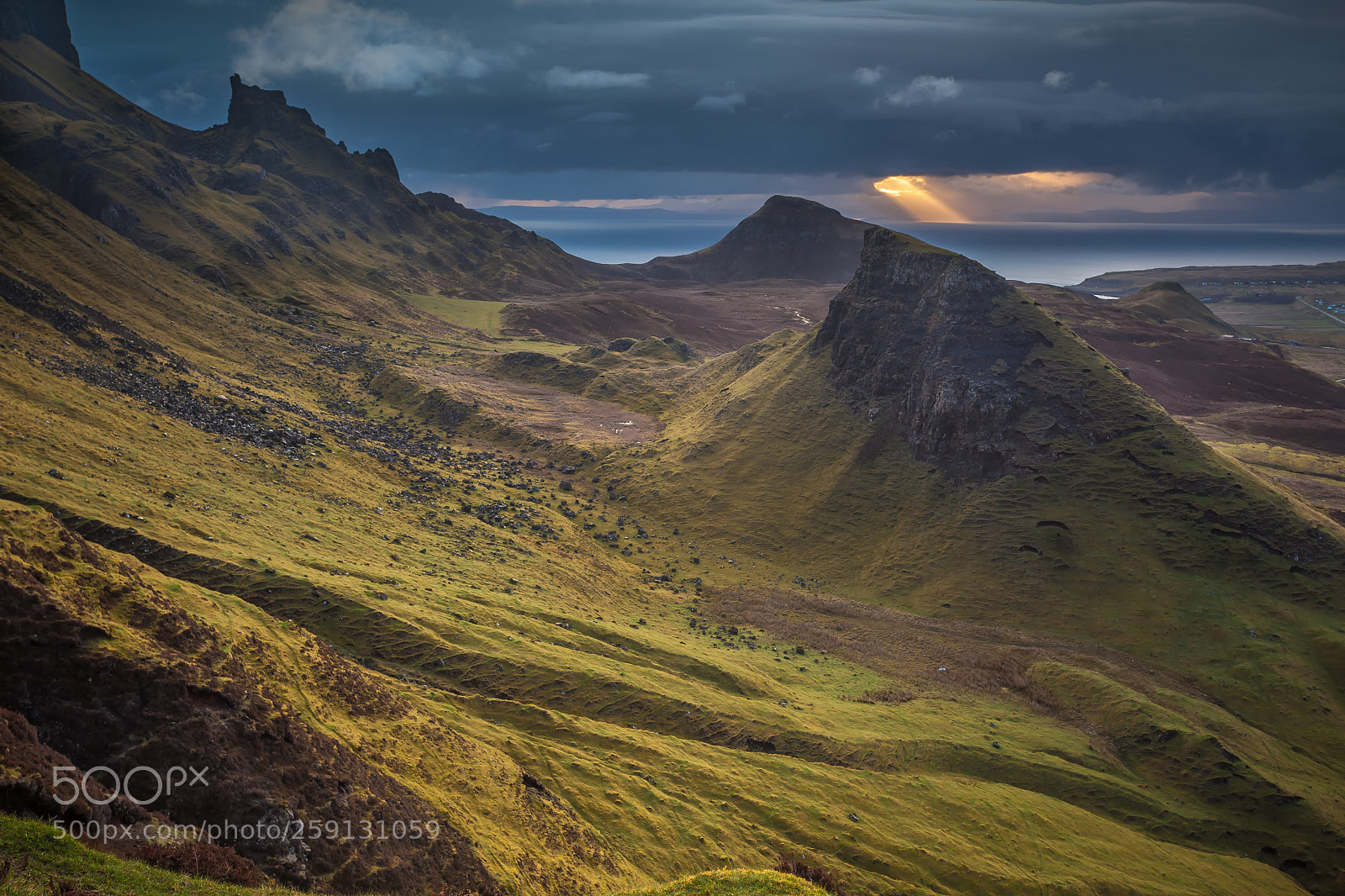 Canon EOS 5D Mark II sample photo. Scottish dawn photography