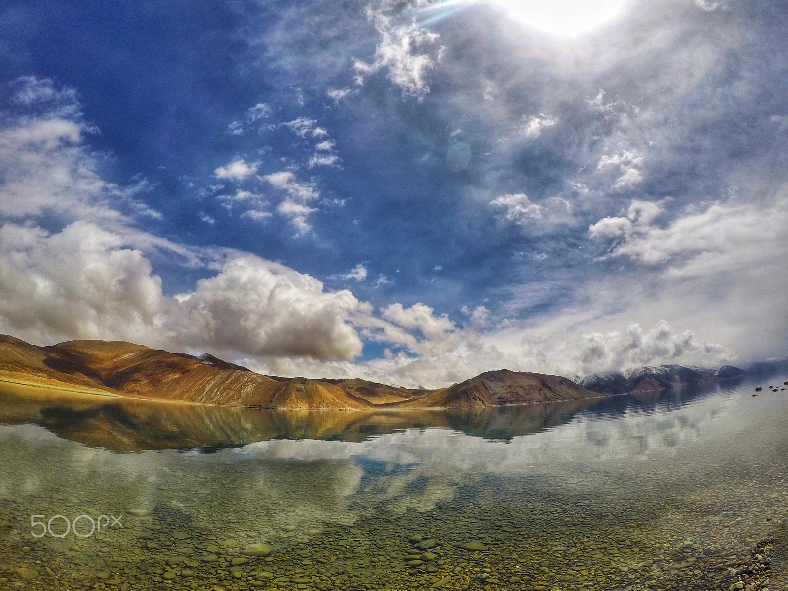 GoPro Hero5 Black sample photo. Pangong tso photography