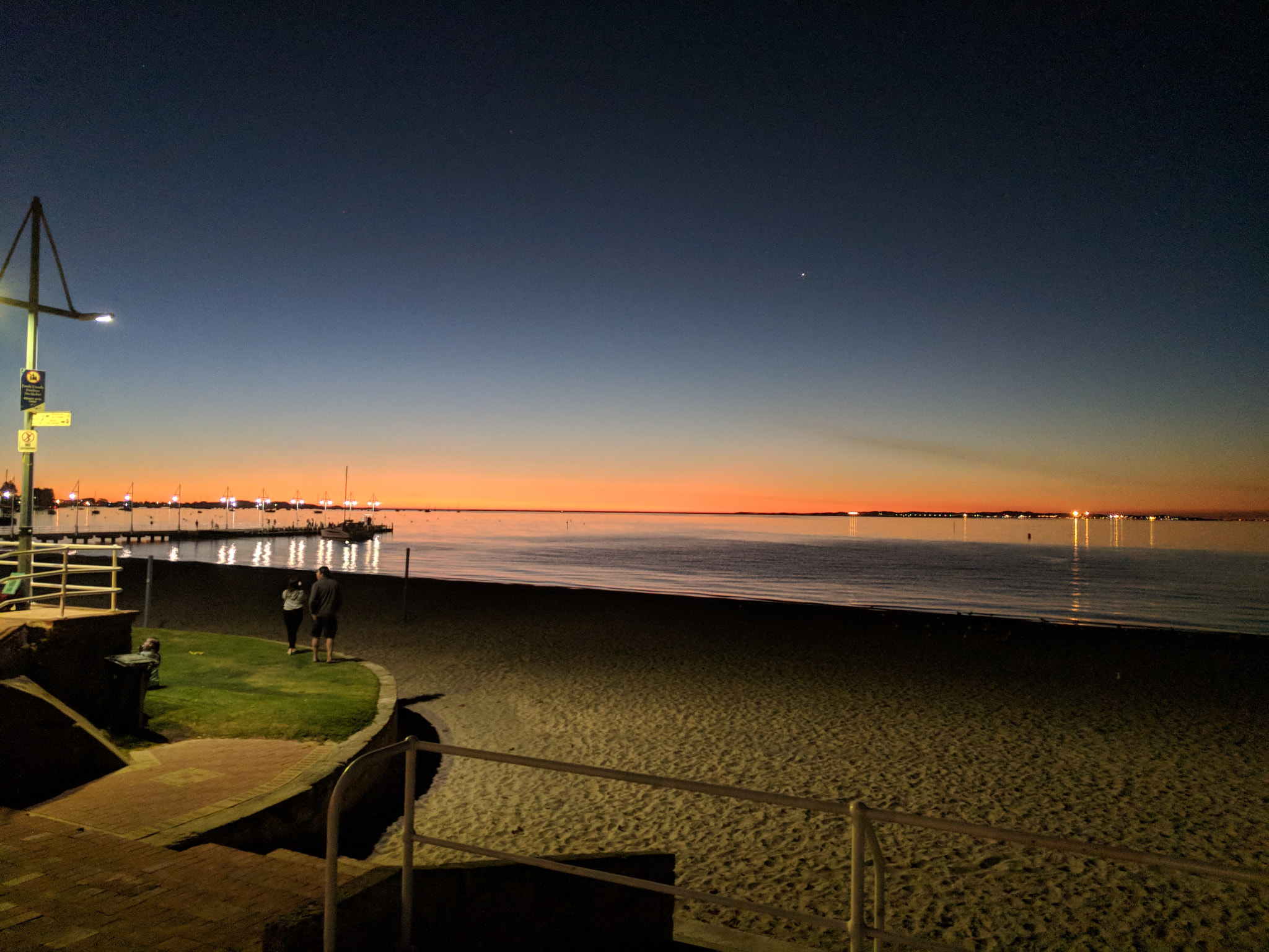 Google Pixel XL sample photo. Liquid gold sunset photography