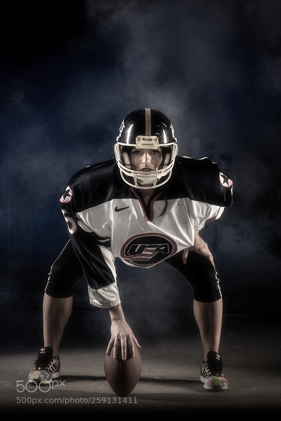 Nikon D750 sample photo. Football photography