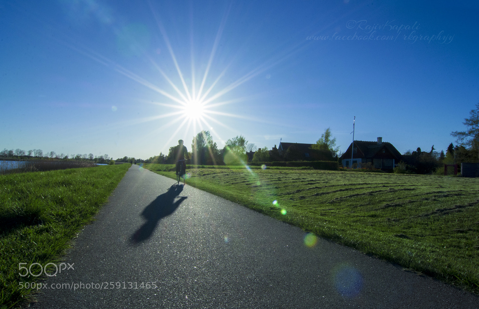 Nikon D7100 sample photo. Evening cycling photography