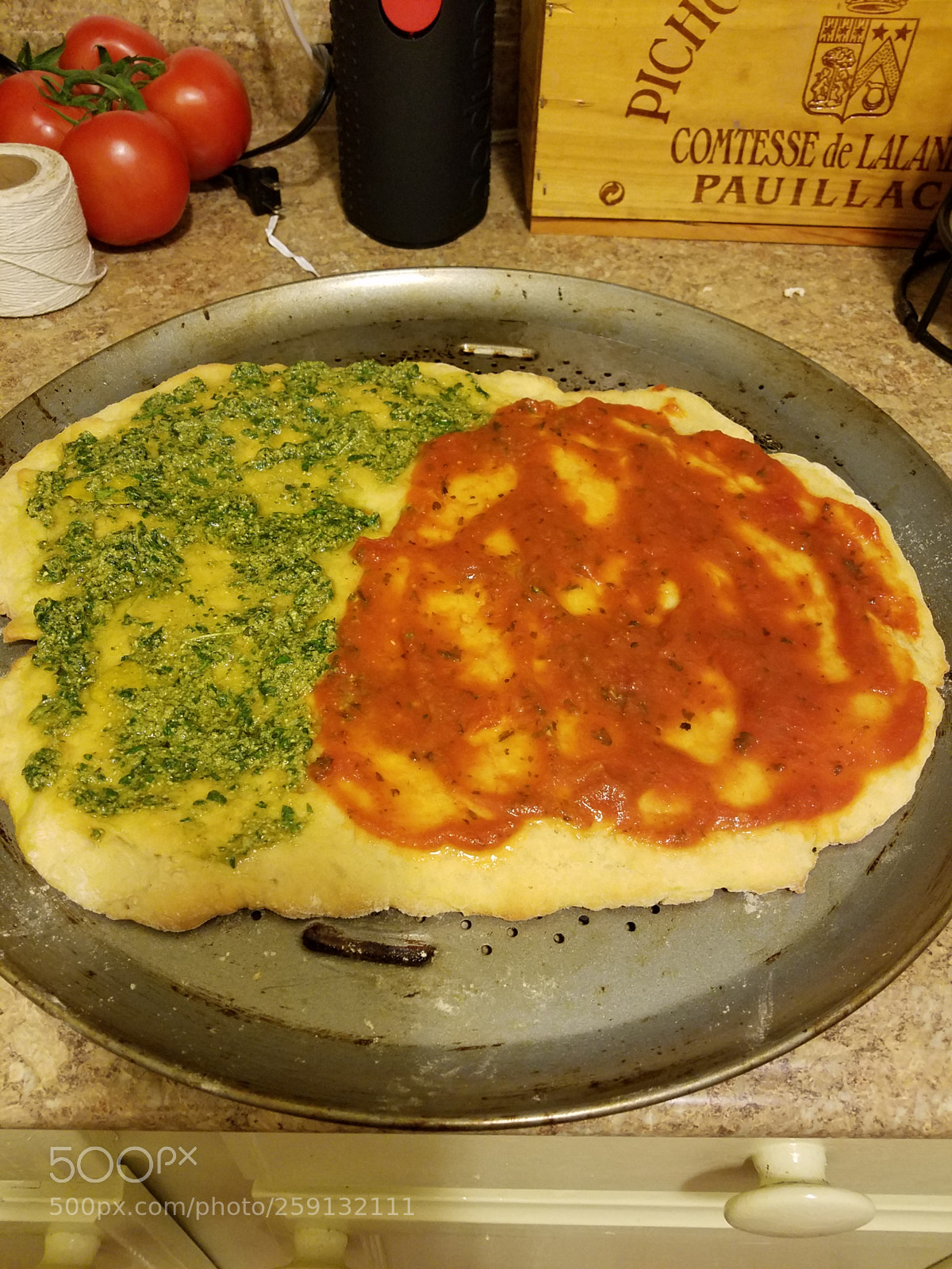 Samsung Galaxy S7 sample photo. Ying yang pizza dough.jpg photography