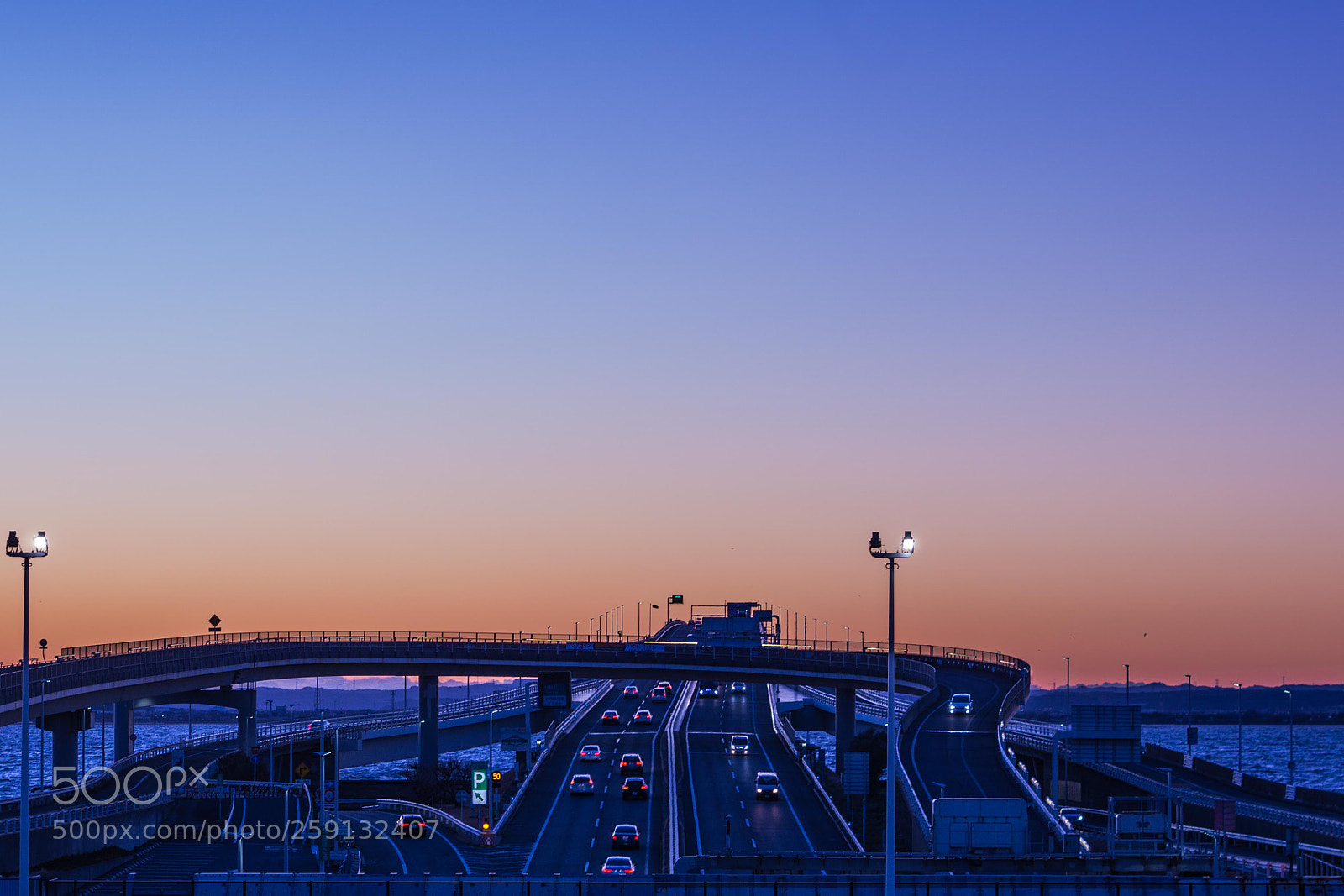Sony a6000 sample photo. Blue hour with no photography